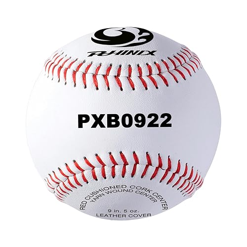 PHINIX Leather Baseball Competition Grade and Practice Baseball