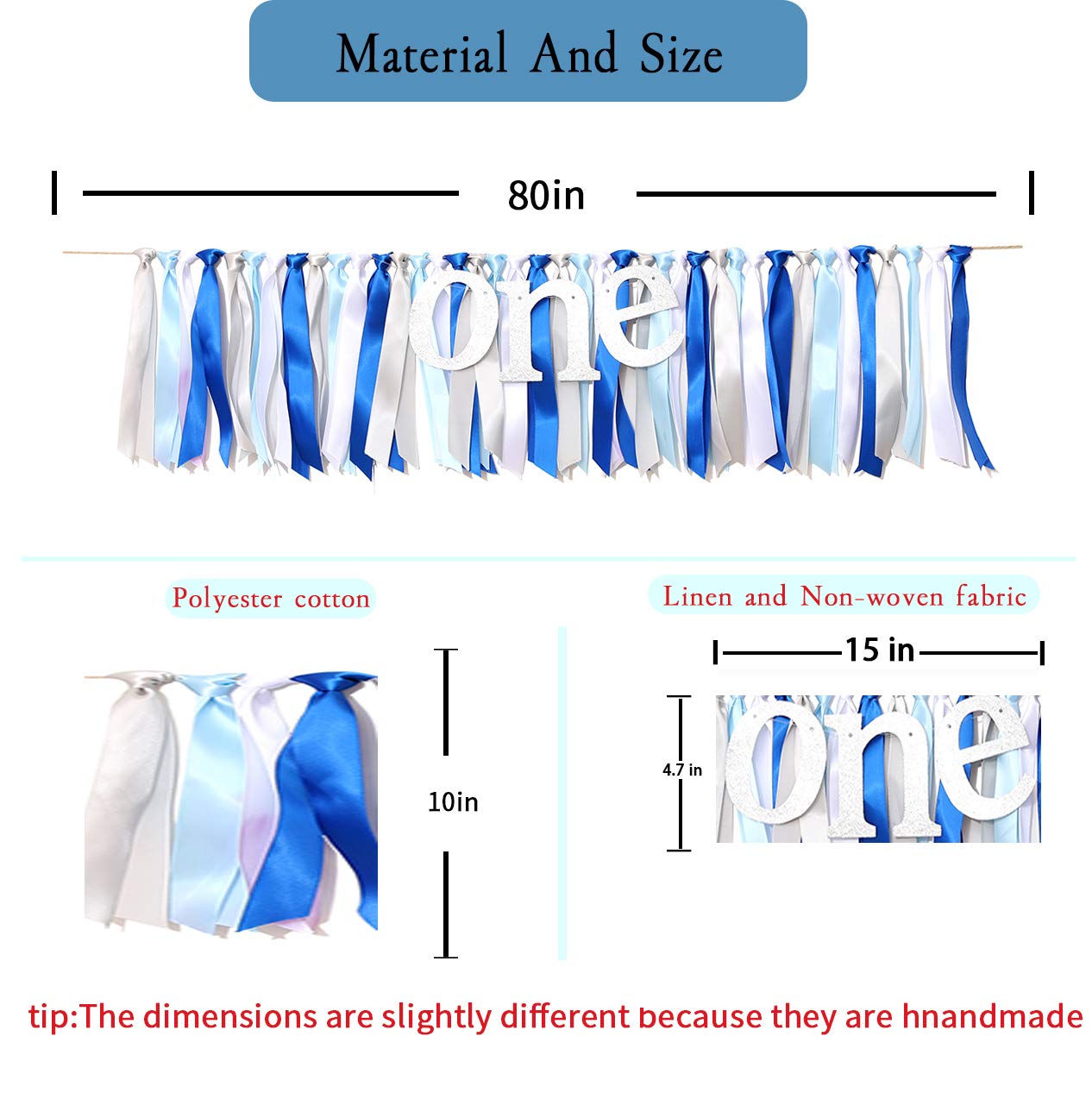 Decoración De Primera Fiesta De Cumpleaños Para Bebé, Pancarta De