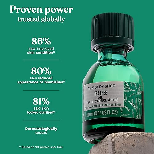 Miniatura 5 de Aceite de árbol de té The Body Shop para piel propensa a las marcas, 100% vegano