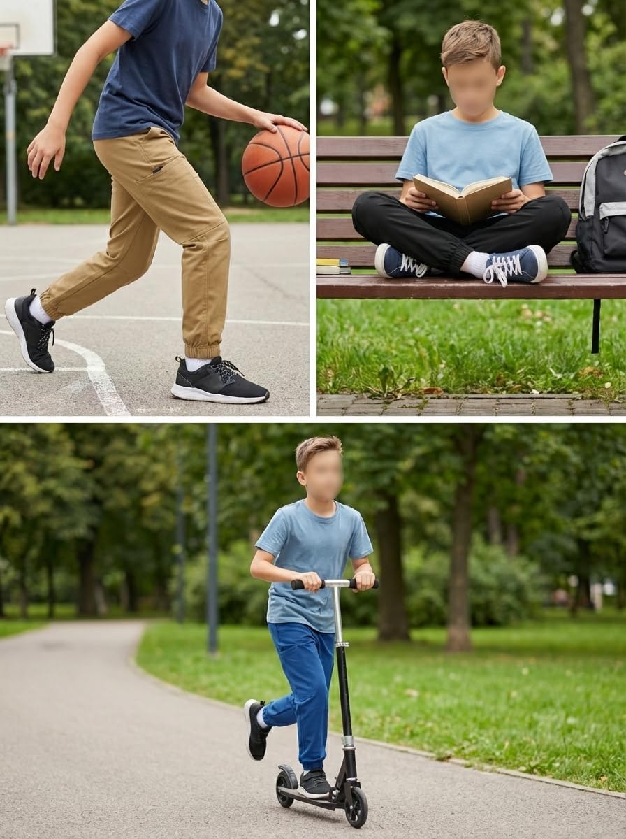 INGEAR Boys School Pants – Soft Stretch Uniform Dress Pants for Daily School Wear, Activities & Special Events - Image 2