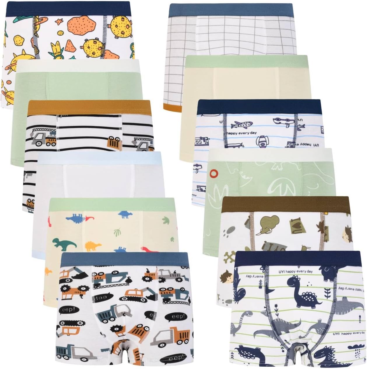 Boys Underwear 12 Pack