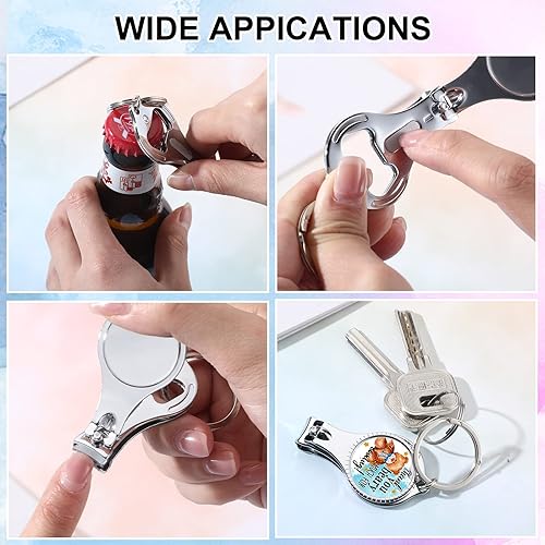 Miniatura 3 de Lanties 50 juegos de abrebotellas de oso para baby shower, regalos de devolución para invitados, cortaúñas para invitados, abridor de botellas con