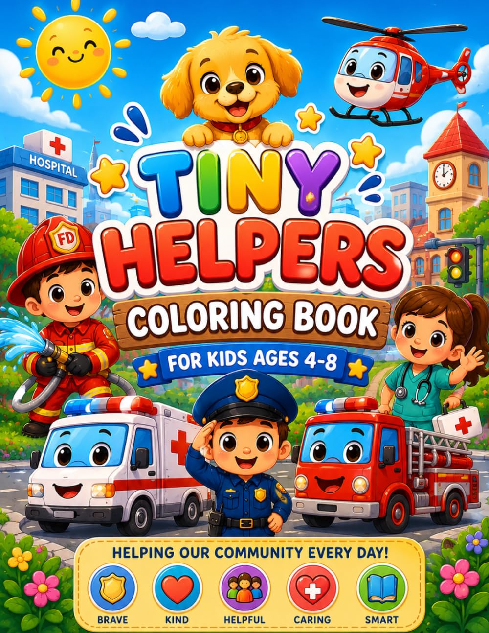 Tiny Helpers (Tiny Coloring World)