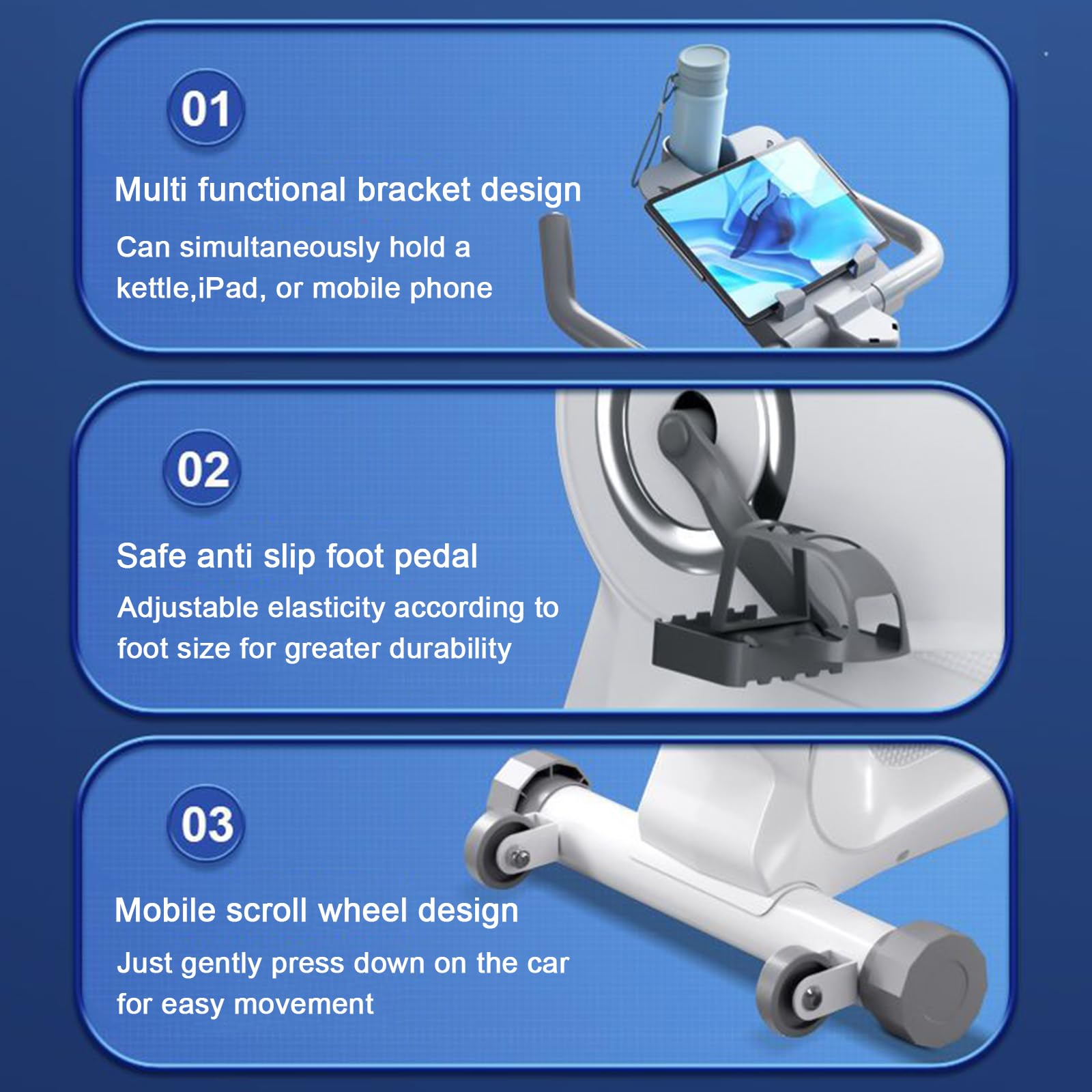 Magnetyczny rower treningowy Smart Connect stacjonarny rower z wielopoziomowym oporem, domowy rower fitness z ekskluzywną aplikacją