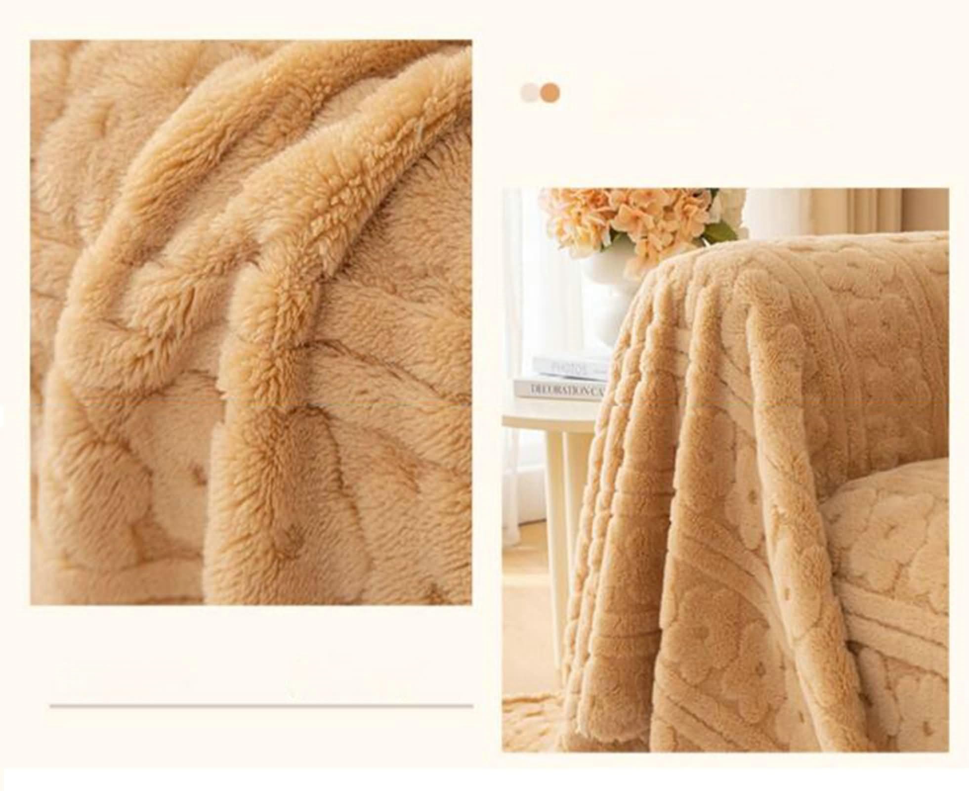 Copridivano Universale Telo Copridivano Khaki Fodere Copridivano 2 Posti Peluche Tinta Unita con Fantasia A Fiori Copridivano A Sacco