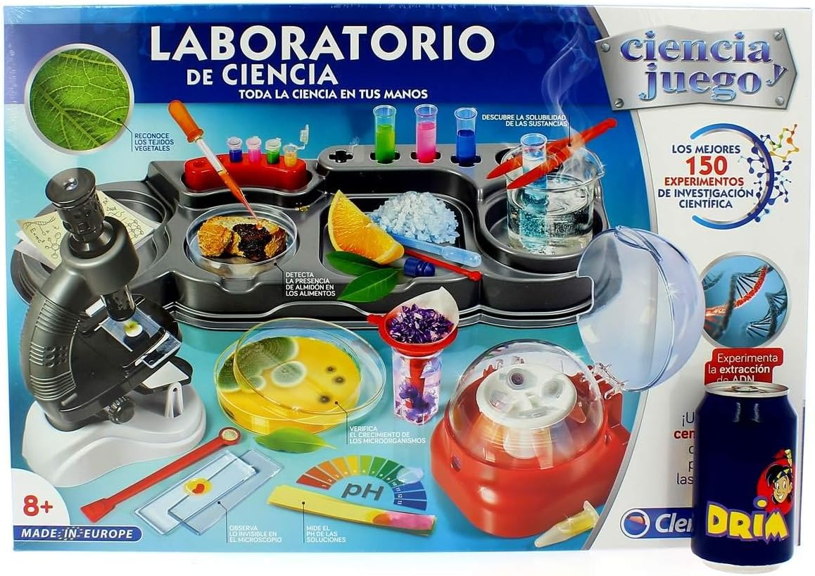 Clementoni Laboratorio de Ciencia Juego Educativo, Multicolor (552429)