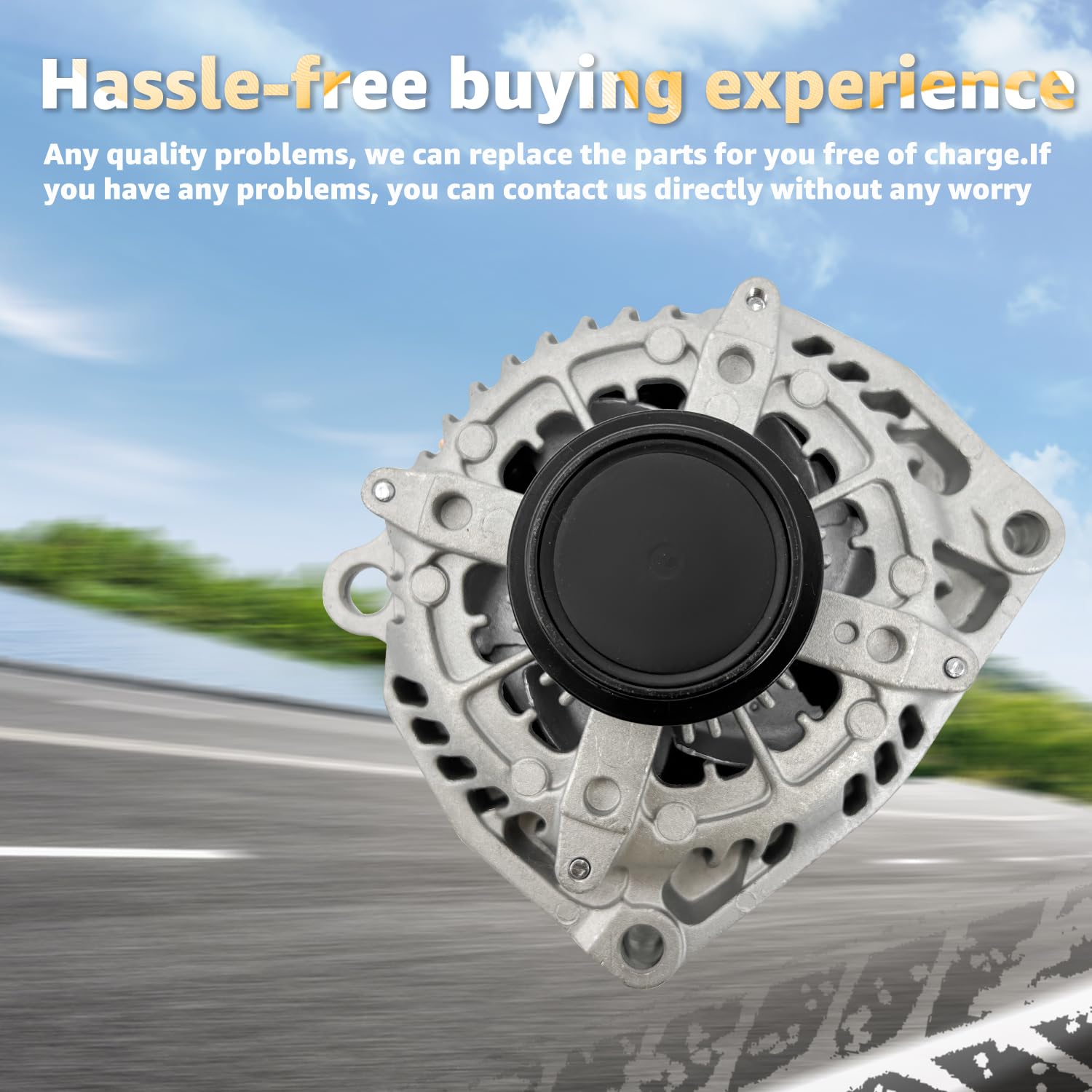 Teilelager High Output Alternator UPGRADE 170 AMP compatible with 2014