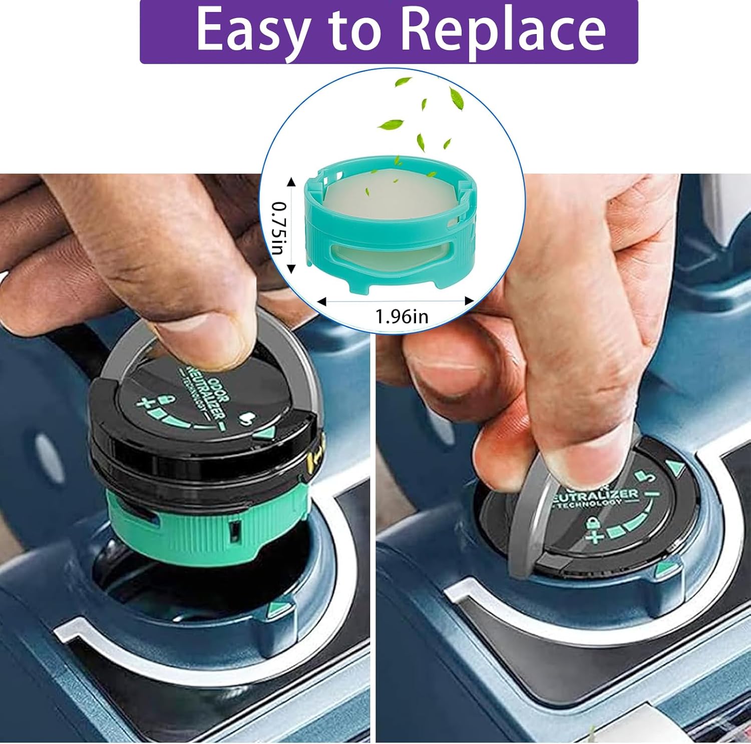 HZ4002 Replacement Parts Kit for Shark Power Detect Upright Vacuum HZ4002 HZ4000 HZ4001AMZ - 1 Roller Brush, 2 HEPA Filters, 4 Filter Cotton, 4 Aroma, 1 Cleaning Brush