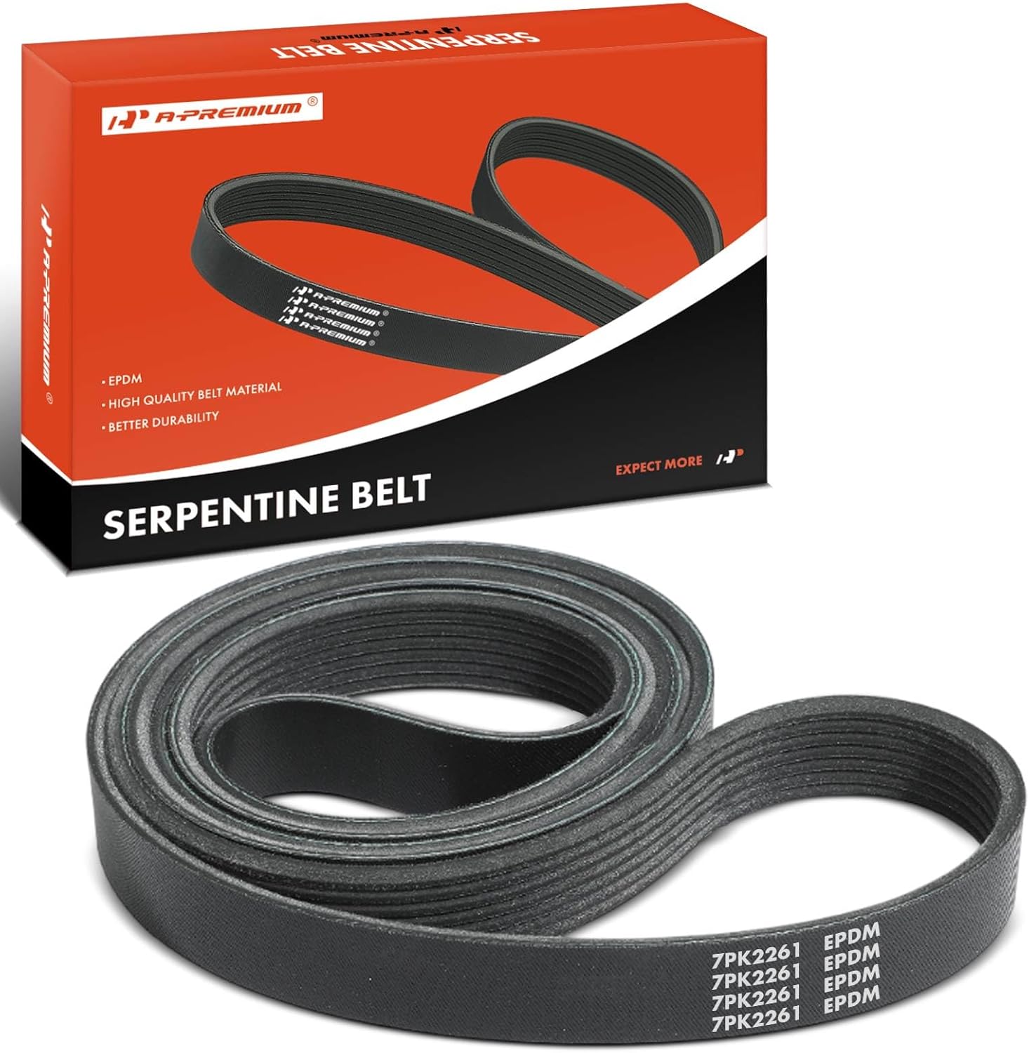 A-Premium Serpentine Belt 89.02 In For Jeep ZJ Series Grand Cherokee 1996 1997 1998