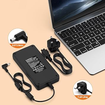 230W A12-230P1A A17-230P1A Charger Compatible for MSI GS65 GS66 GS75 GS76 WS65 WS66 Creator 15 17 10sfs-28 Stealth Laptop