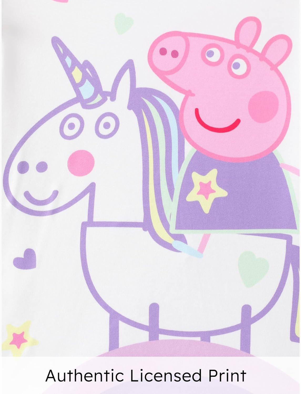 Peppa Pig Girls Pant Sets Ruffle Long Sleeves Top Shirt and Leggings Clothing Set for Toddler Girls Fall Clothes Size 2-6T - Image 2