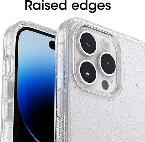 Miniatura 5 de OtterBox SYMMETRY CLEAR SERIES para iPhone 14 Pro Max (solamente), STARDUST (transparentebrillantina)
