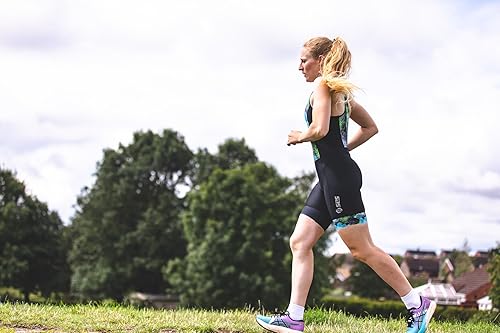 Miniatura 7 de SLS3 Trajes de triatlón para mujer - Traje de triatlón de una pieza para mujer - Traje de triatlón profesional para mujer - Trisuit premium,