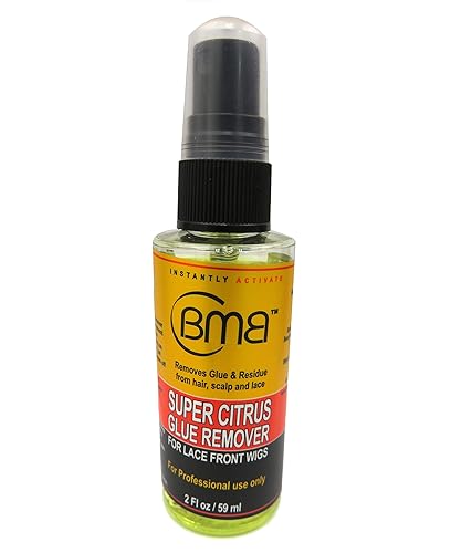 Miniatura 2 de BMB Removedor de pegamento profesional súper cítrico para pelucas de encaje frontal, residuos del cabello, cuero cabelludo