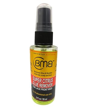 BMB Super Citrus Professional Glue Remover For Lace Front Wigs, Residue From Hair, Scalp