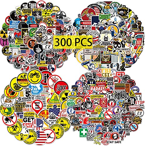 Moriso 300 PCS Hard Hat Stickers Funny Vinyl Tool Box Sticker American Patriotic Helmet Decals funny stickers for adults Tool Box Helmet Hardhat Construction Welding Union Ironworker
