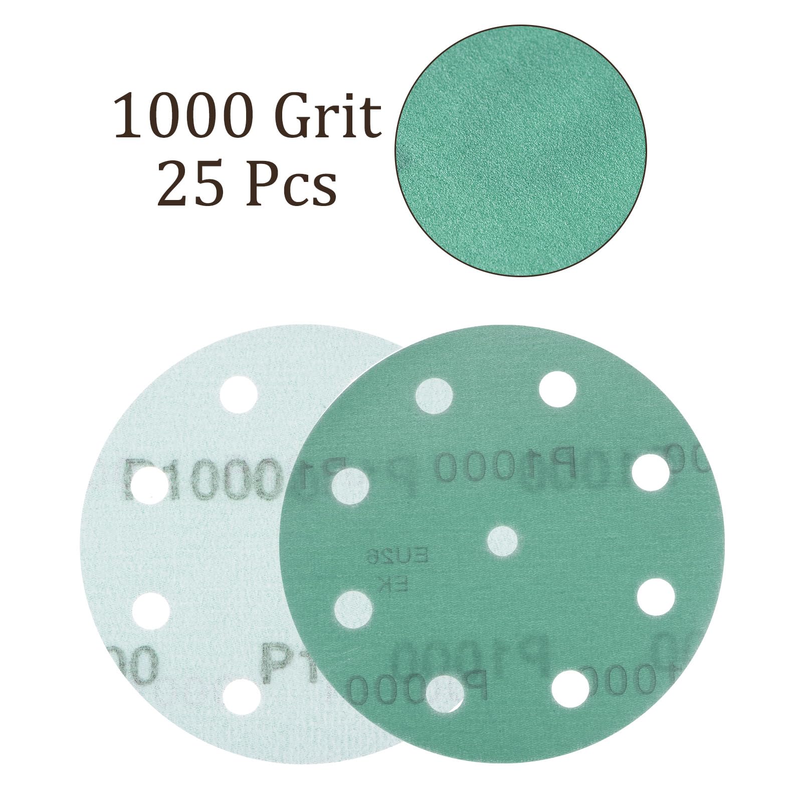 Kozelo 25pcs Green Film Sanding Discs - Image 4
