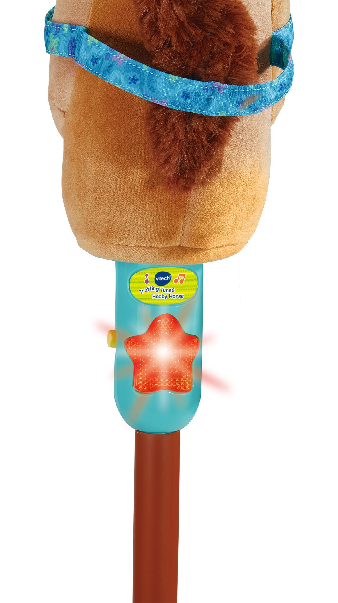 VTech Trotting Tunes Hobby Horse, Interactive & Imaginative Play, Motion Sensor with Music, Light Up Button, Easy Assembly - Image 2