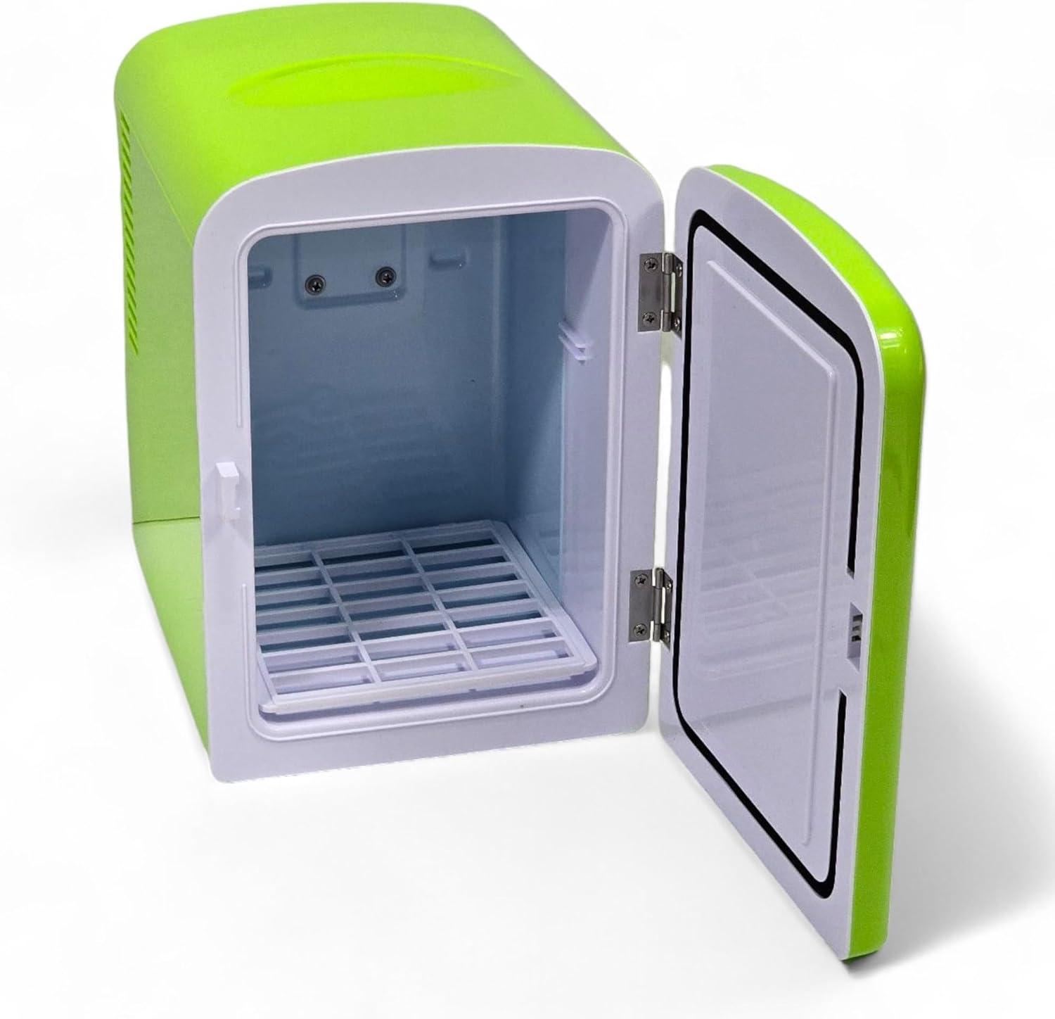 CURTIS Mountain Dew MIS134MD, Mini Portable Compact Personal Fridge Cooler, 4 Liter Capacity Chills Six 12 oz Cans, 100% Freon-Free & Eco Friendly, Lime