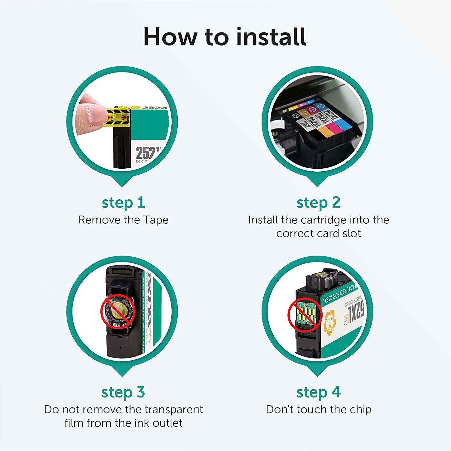 🛒 Flаѕh Sаlе Remanufactured Ink Cartridge Replacement for Epson 252XL 252 XL T252 T252XL to use with Workforce WF-3640 WF-3620 WF-7110 WF-7710 WF-7720 Printer (4BK, 2C, 2M, 2Y) 10 Packs Hоttеѕt Sаlе Remanufactured Ink Cartridge Replacement for Epson 252XL 252 XL T252 T252XL to use with Workforce WF-3640 WF-3620 WF-7110 WF-7710 WF-7720 Printer (4BK, 2C, 2M, 2Y) 10 Packs