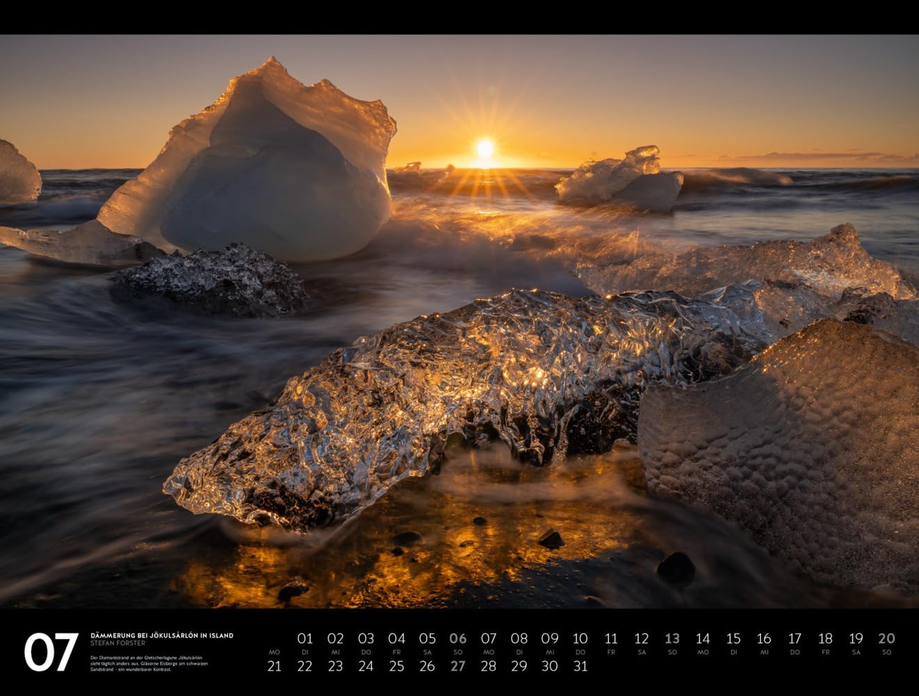 Nordische Welten - Signature Kalender 2025 - Hochwertiger Skandinavien-Kalender im großen Querformat (66x50 cm), Island, Färöer, Grönland, Norwegen