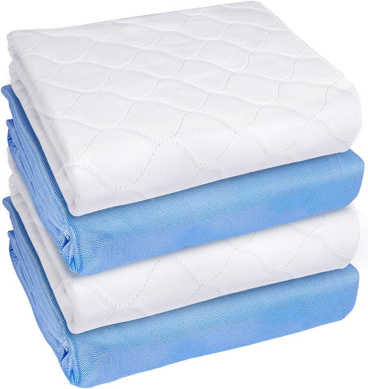 Heavy Absorbency Bed Pad, Washable and Reusable Incontinence Bed Underpads, 34"X52" (2 Pack), Waterproof Mattress Protector : Health & Household