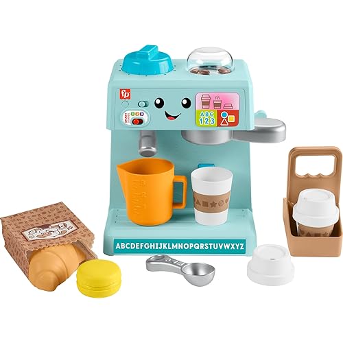 Fisher-Price Toddler Toy Laugh and Learn Coffee Cafe Musical Playset