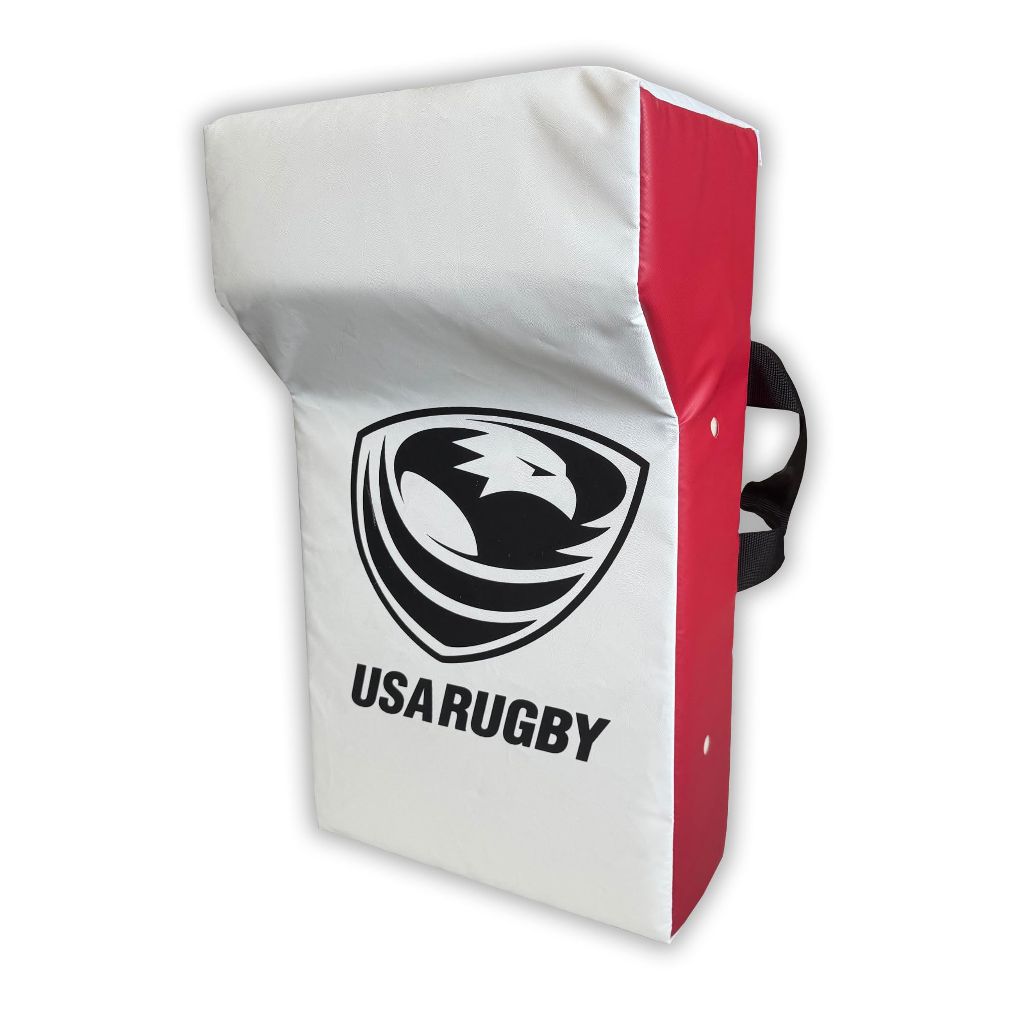 Implay - Rugby Tackle Shield with Top Wedge - USA - Professional Grade - Training Equipment - Heavy Duty PVC/High Density Foam - Rugby Gift - 60 x 35 x 12.5cm