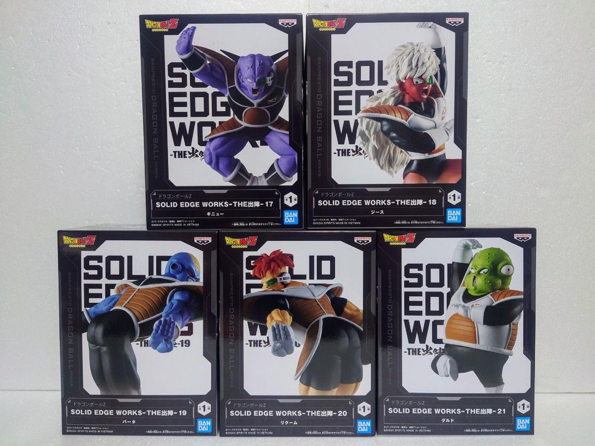 Amazon.co.jp: ドラゴンZ ギニュー特戦隊 フィギュア5種セット SOLID 