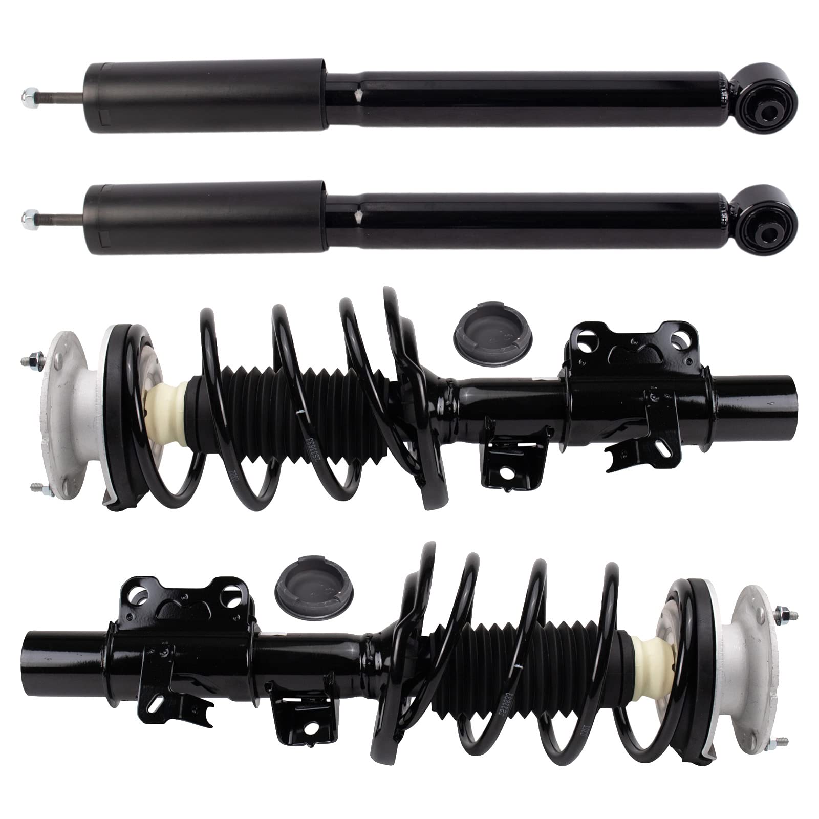 Amazon.com: TRQ Front and Rear Complete Strut Assembly & Shock