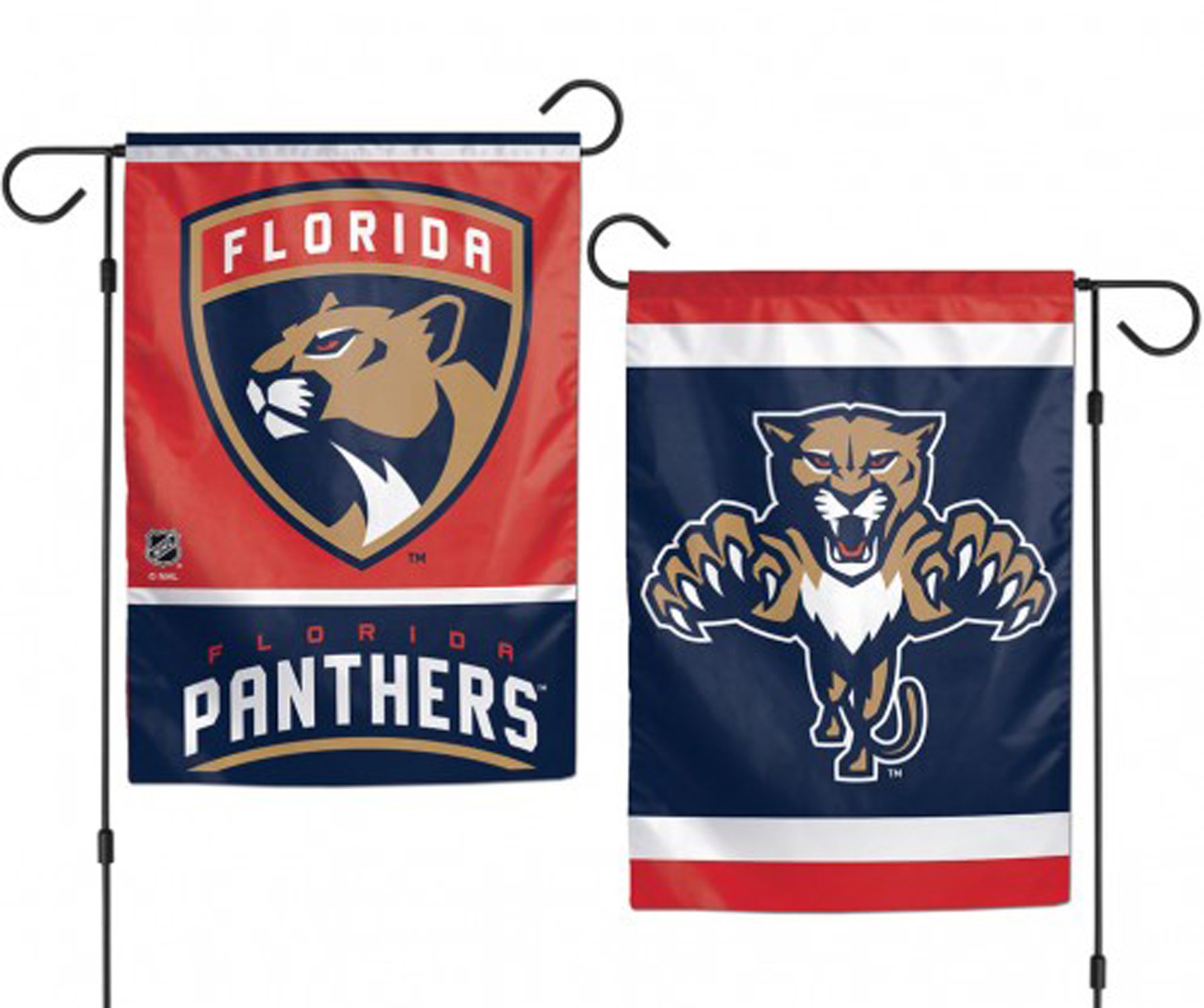 Drapeau Panthers de la Floride NHL double face visible des deux côtés