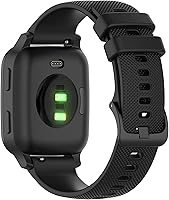 Vista 1 de Bandas compatibles con Garmin Venu/VenuSq Sq2/Venu2 Plus/Forerunner 55 165/Vivoactive 5, correas de liberación rápida de silicona suave de 0.787