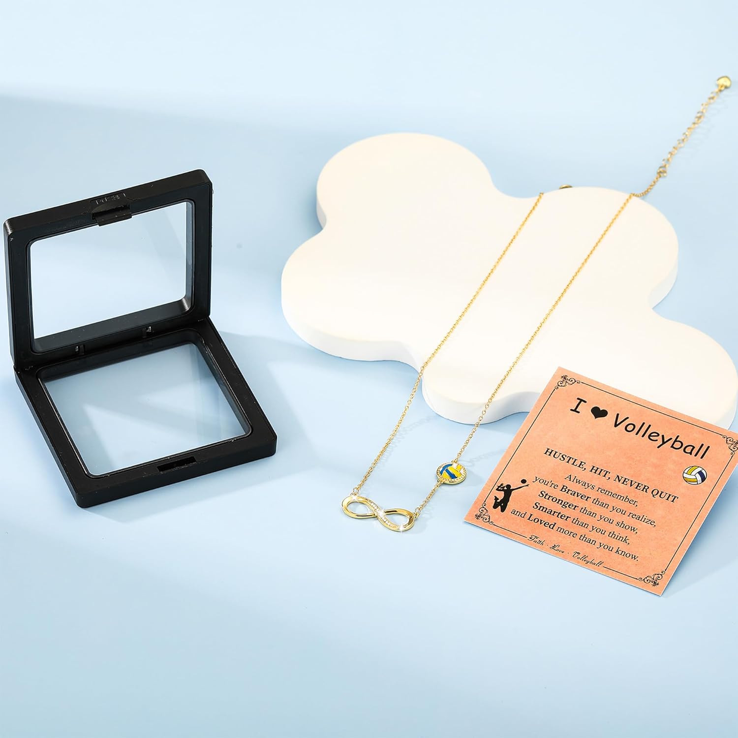 Valentines Day Gifts for Her- Softball/Football/Volleyball/Soccer/Basketball Necklace for Girls,Sports Accessories Jewelry Gifts for Teen Girls Players Fan Coach Team - Image 6