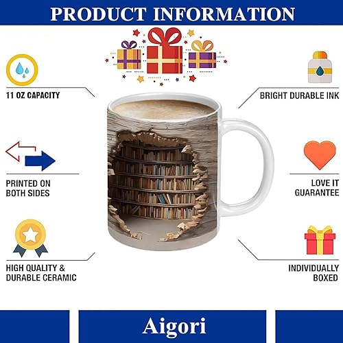 Miniatura 6 de Aigori Taza de café divertida (11 onzas), algo inesperadamente divertido debajo de los pantalones de la pareja, regalo de broma para esposa, marido,