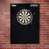 Vista 4 de Viper Defender III Protector de pared envolvente de diana de longitud extendida, se adapta a dianas de cerdas de 17.75 y 18 pulgadas, ajuste por