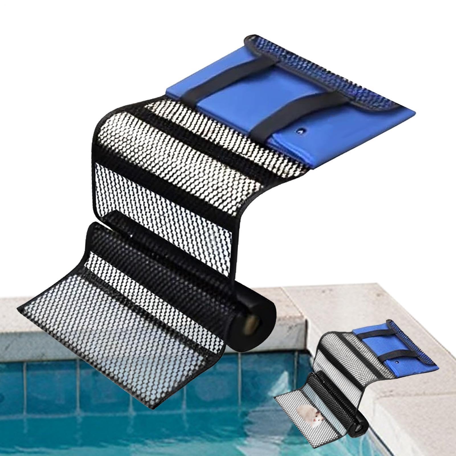 Wildlife Escape Pond Ladder, Animal Saving Escape Pond Ramp, Frog Ramp for Outdoor, Ponds Frog Rescue Device, Floating Saver Tool for Swimming Pool Ponds Garden Lizard