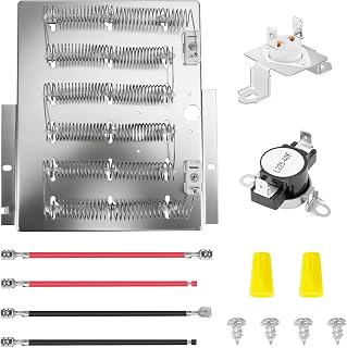510329P 61928 Dryer Heating Element for Speed Queen Dryer Parts Replaces 503978 964p3 ADE3SRGS173TW01 ADE4BRGS177TW01 ADEE9RGS175TW01 ADE3SRGS177TW01 ADE3LRGS171TW01 ADE4BRGS175TW01 ADE3SRGS175TW01