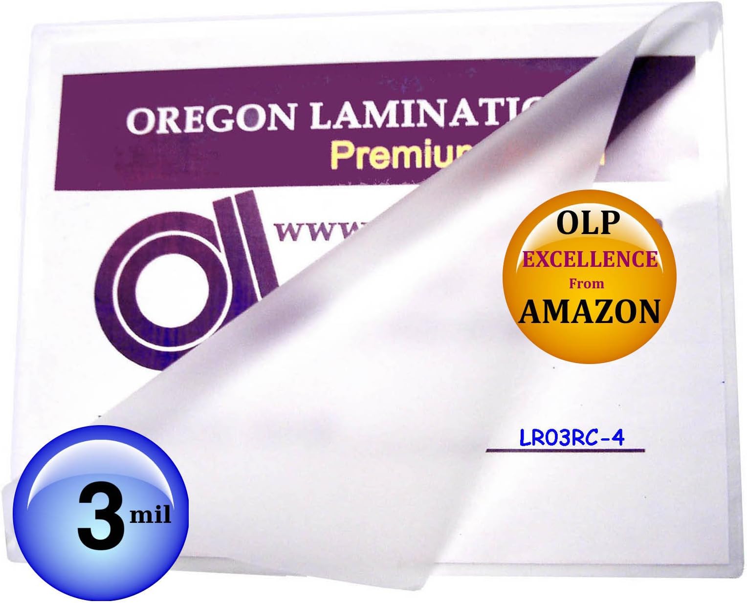 Qty 400 Letter Laminating Pouches 3 Mil 9 x 11-1/2 Hot