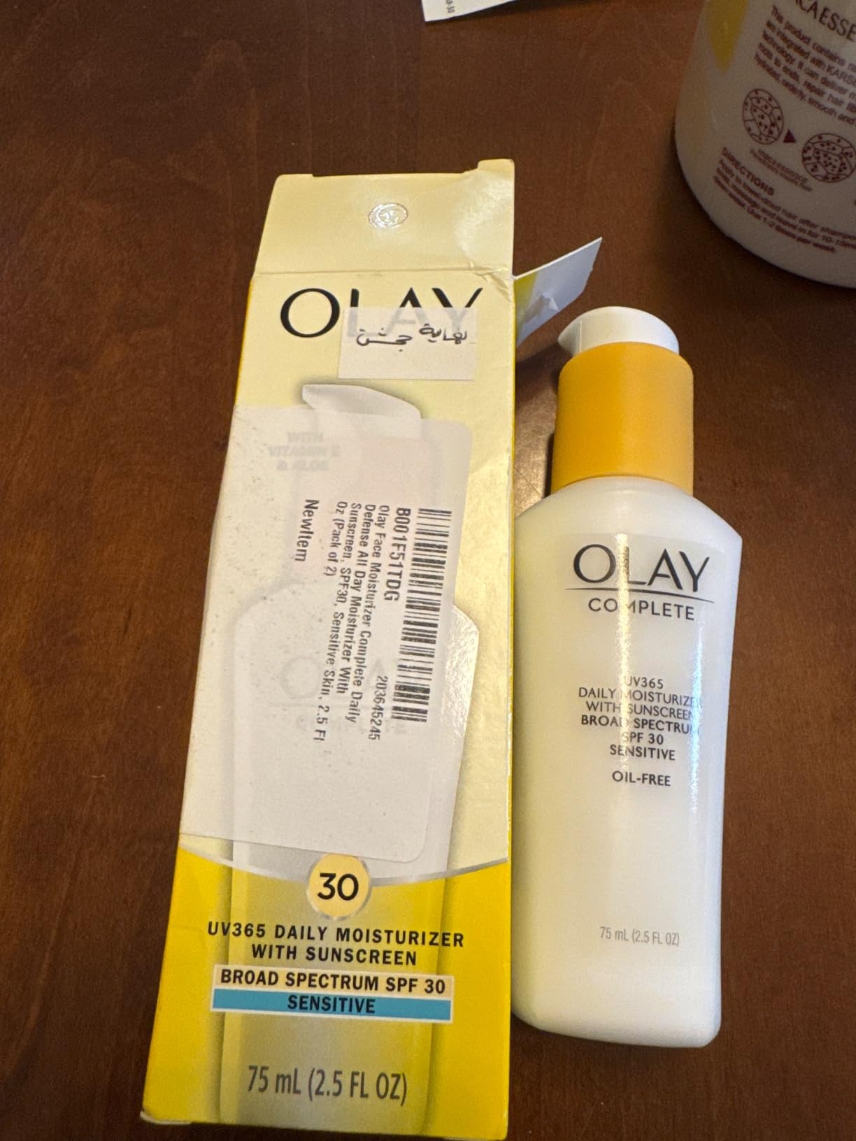 Olay Complete Daily Defense Feuchtigkeitscreme LSF30 Für Empfindliche Haut – 75 Ml