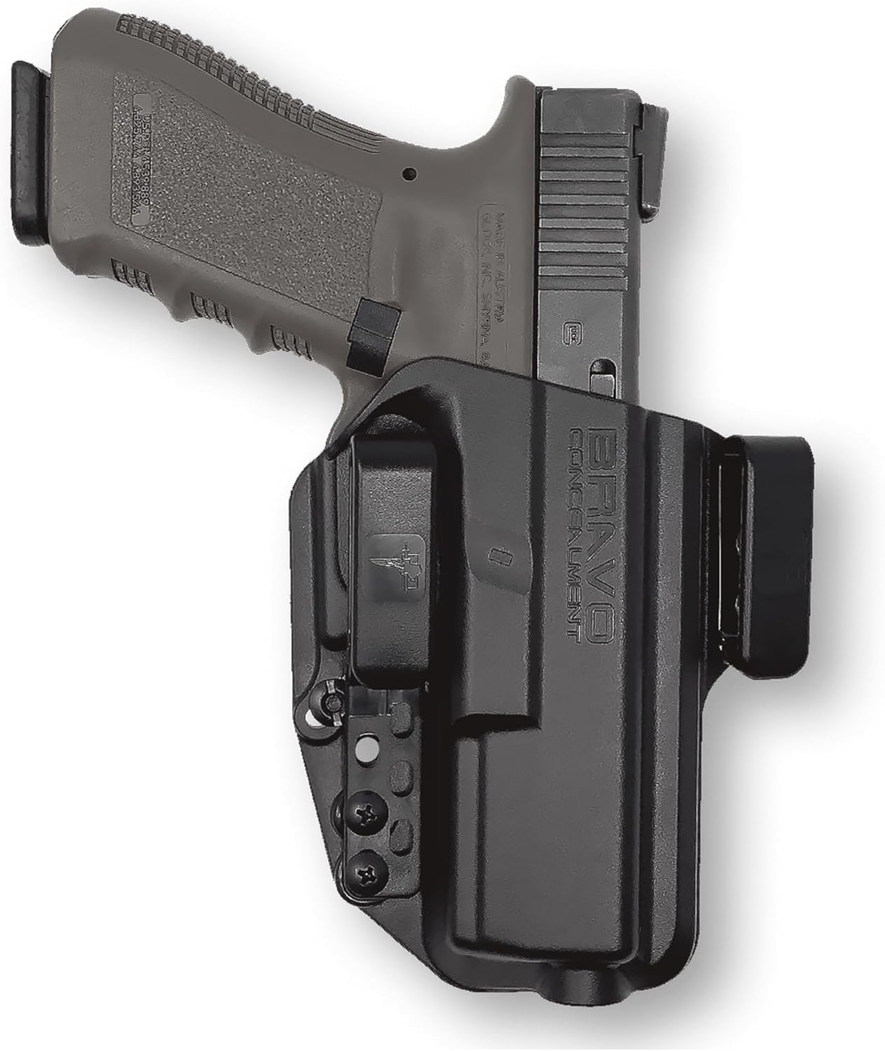 Holster for Glock™ 17 22 31 - IWB Holster for Concealed Carry / Custom fit to Your Gun - Outside the Waistband - Comfort and Concealment - EDC - Pistol Holster - Gun Holster
