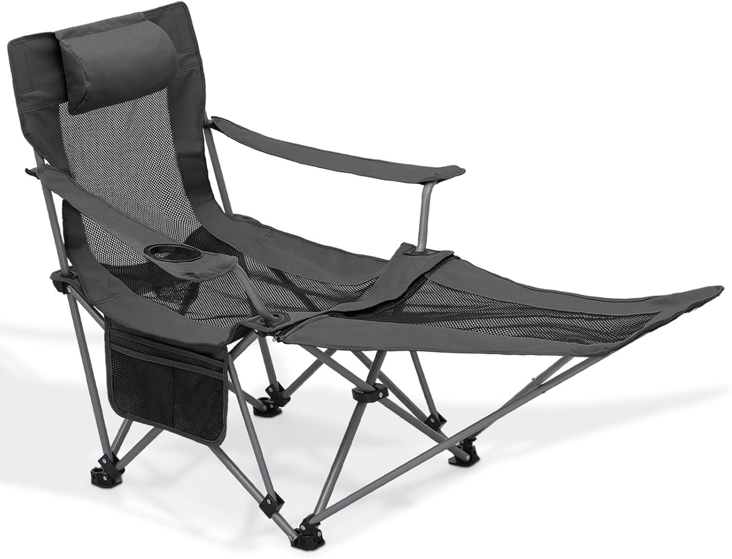 MoNiBloom Portable Folding Reclining Camping Chair with