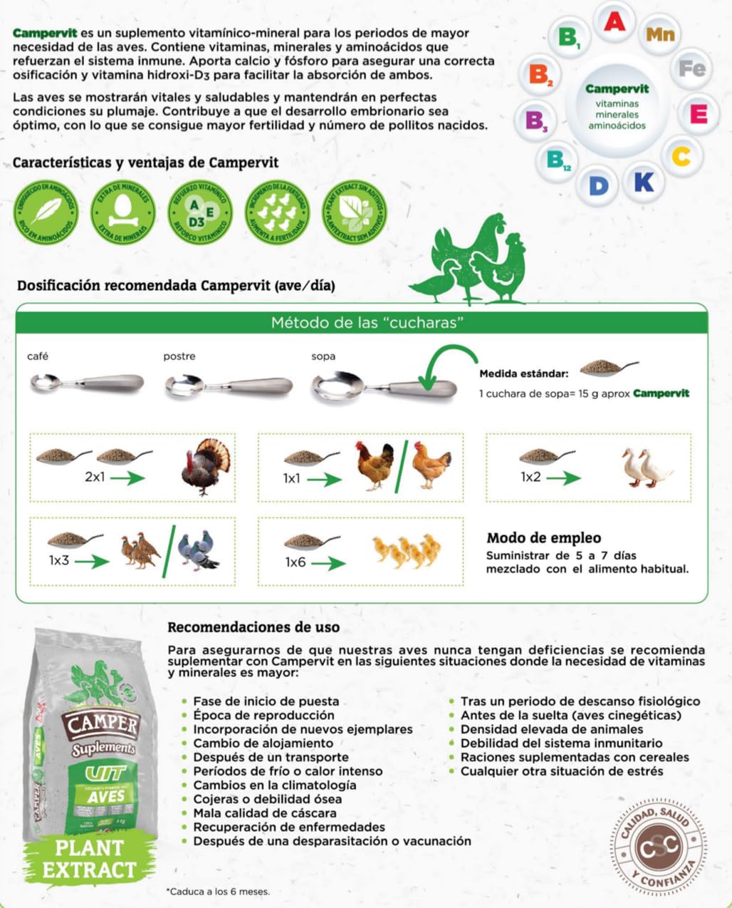 Suplement witaminowy i mineralny dla ptaków. 3 kg Suplement diety dla większych czasów Potrzeba dla kur, gołębi, kuropatwy, kaczek, indyków...