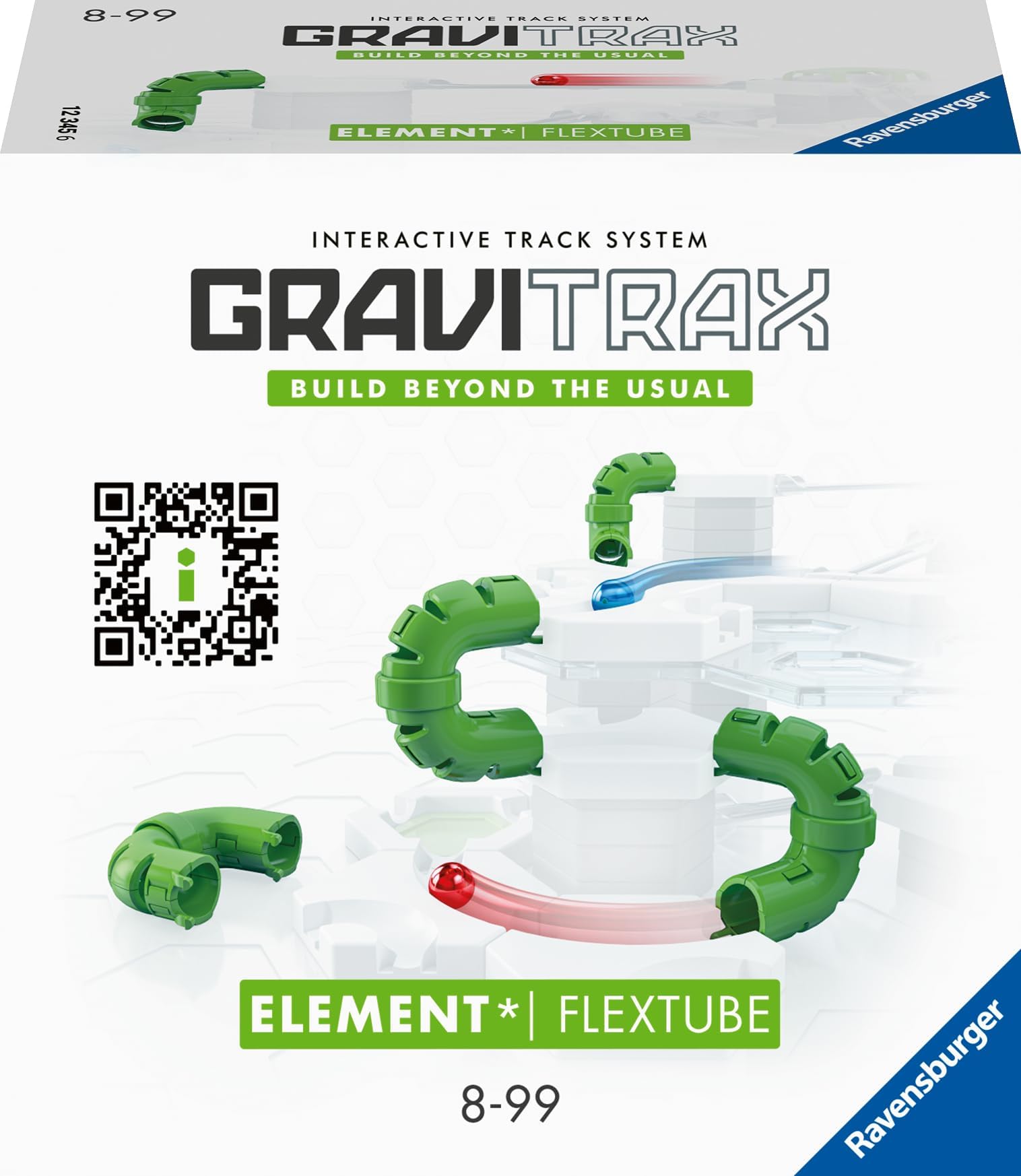 Ravensburger GraviTrax: FlexTube Accessory| STEM Toy for Kids Ages 8 and Up | Compatible with All GraviTrax Systems | Ranked No.1 Marble Run System in The U.S