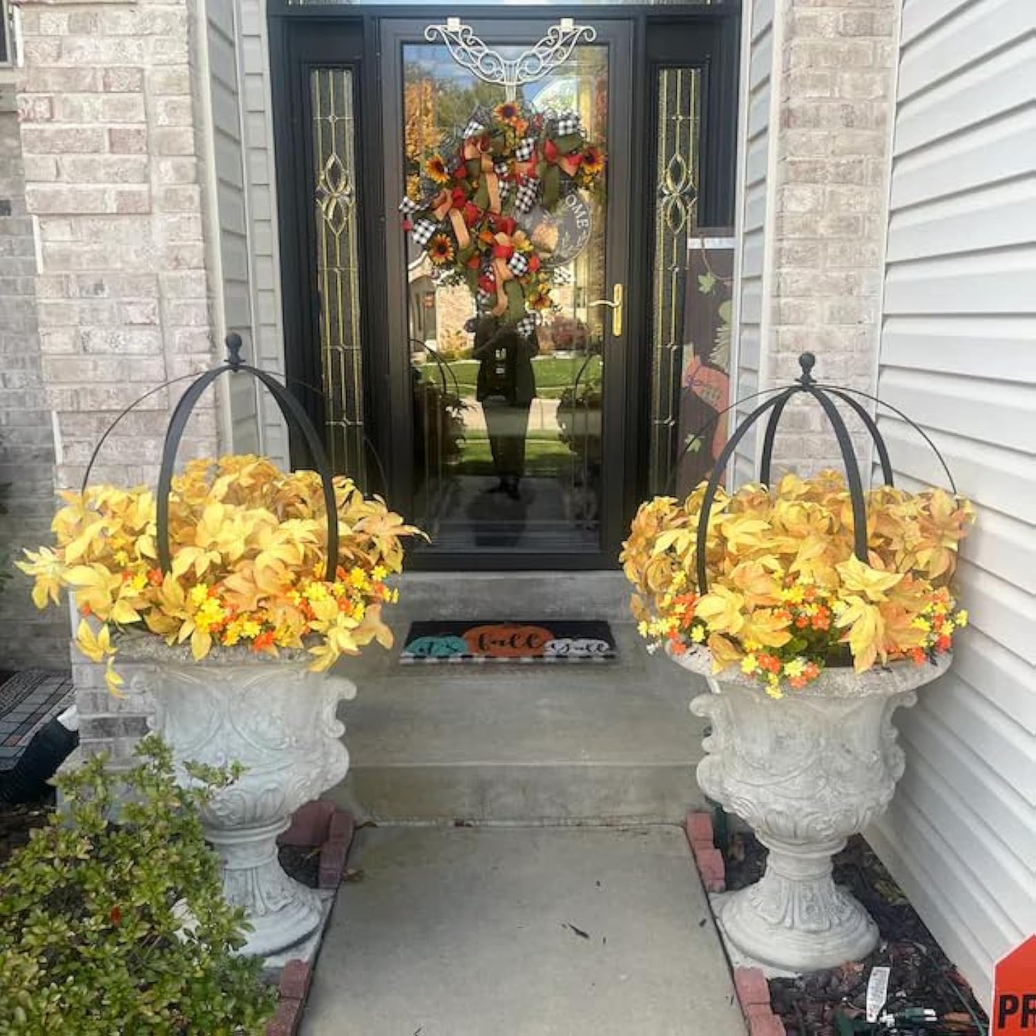 Goooxim Metal Garden Obelisk Trellis 2-Pack
