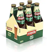 Cusqueña Trigo Cerveja Premium Peruana, Pack com 6 Garrafas de 330ml, Cerveja de Trigo