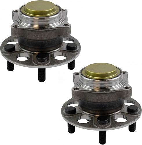 Vista 193 de TRQ Juego de 2 rodamientos y bujes de rueda trasera izquierda y derecha compatible con Ford Expedition 2007-2010 Lincoln Navigator 2007-2010