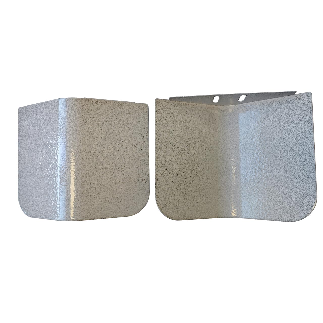 Montana Cages | 2er-Set Feeder Shield - Futternapf-Dach | Large - Platinum | ca. 17,5 x 14,5 x 4,5 cm
