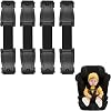 4PCS Car Seat Straps Anti Escape,Car Seat Strap,Anti Escape Car Seat Strap,Baby &Toddler Car Seat Anti Escape Strap,Car Seat Belt Clip Prevent Kids Out of Automotive Safe Seat,for Pushchair,Stroller