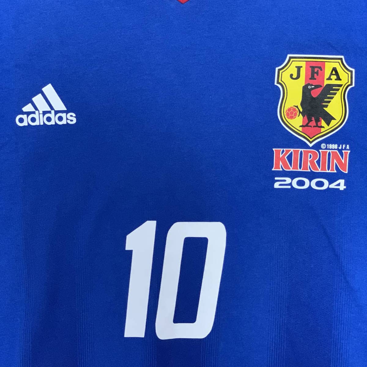 adidas日本代表 ユニフォーム 2004中村俊輔 アディダス Amazon.co.jp: 2004 04 日本代表 ユニフォーム Tシャツ 中村俊輔