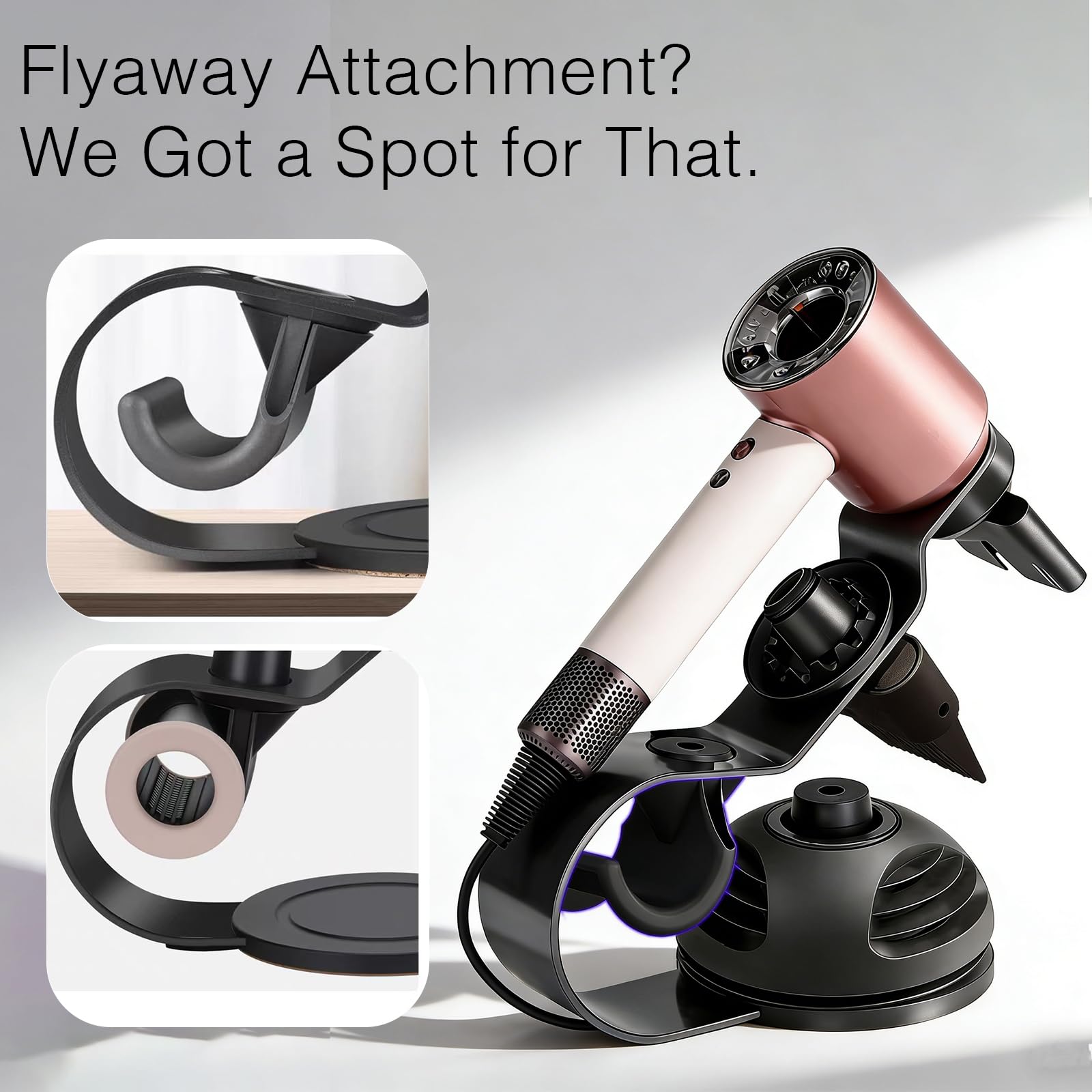 Amazon.com: Lasvea Hair Dryer Holder compatible with Dyson
